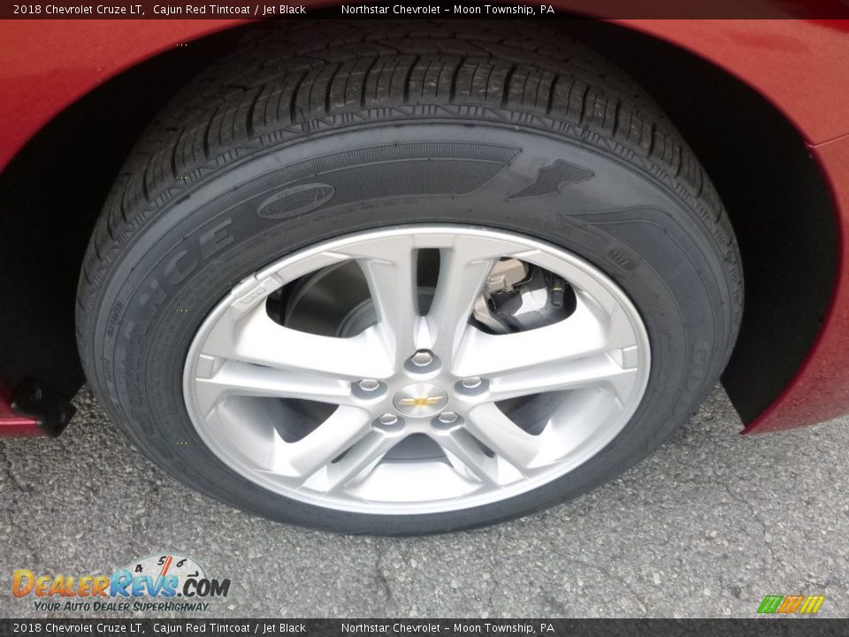 2018 Chevrolet Cruze LT Cajun Red Tintcoat / Jet Black Photo #9
