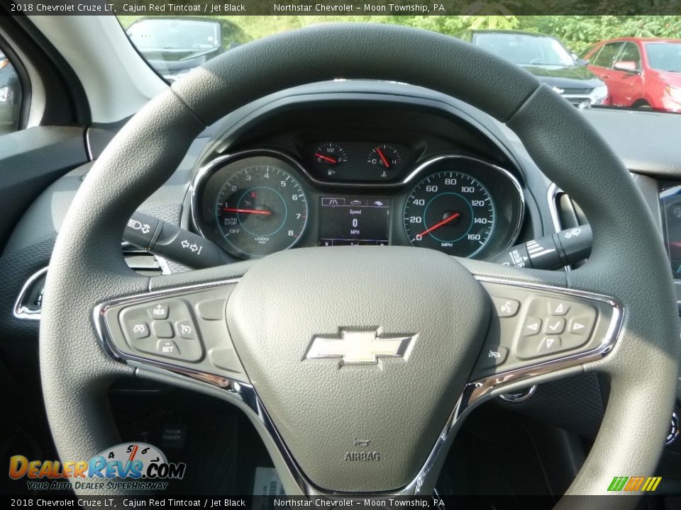2018 Chevrolet Cruze LT Cajun Red Tintcoat / Jet Black Photo #20