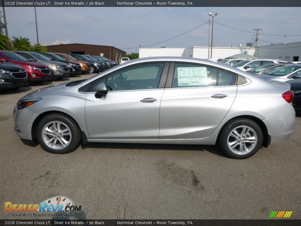 2018 Chevrolet Cruze LT Silver Ice Metallic / Jet Black Photo #2