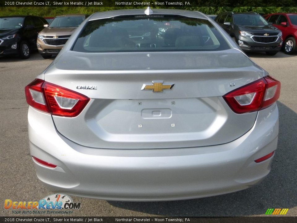2018 Chevrolet Cruze LT Silver Ice Metallic / Jet Black Photo #4