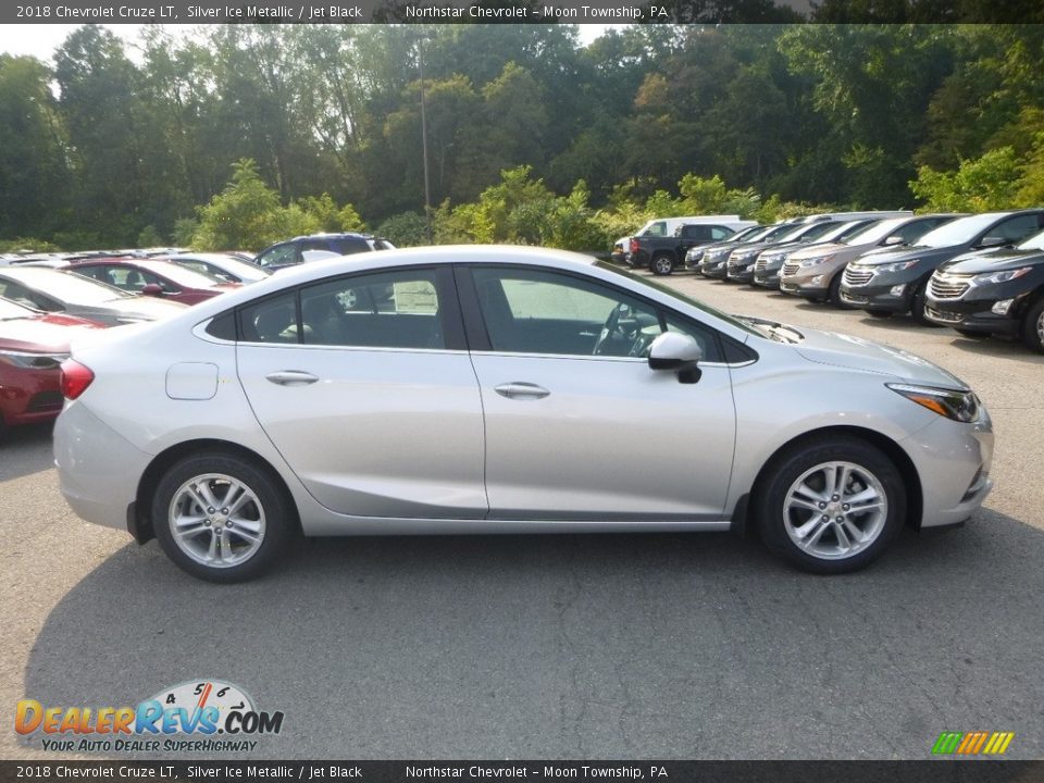 2018 Chevrolet Cruze LT Silver Ice Metallic / Jet Black Photo #6