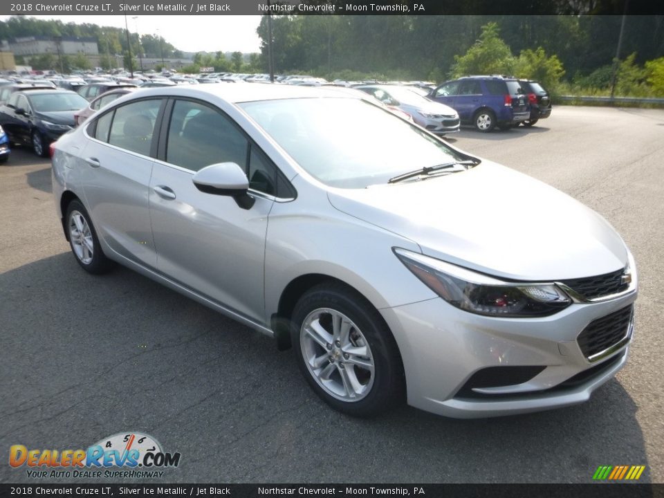 2018 Chevrolet Cruze LT Silver Ice Metallic / Jet Black Photo #7