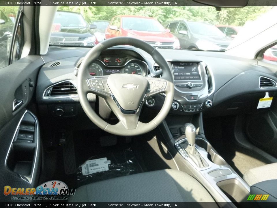 2018 Chevrolet Cruze LT Silver Ice Metallic / Jet Black Photo #14