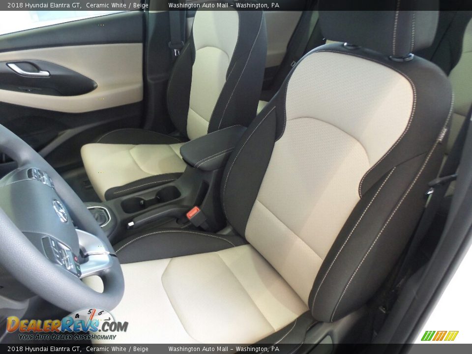 Front Seat of 2018 Hyundai Elantra GT  Photo #9