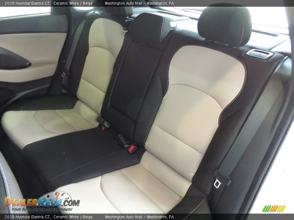Rear Seat of 2018 Hyundai Elantra GT  Photo #10