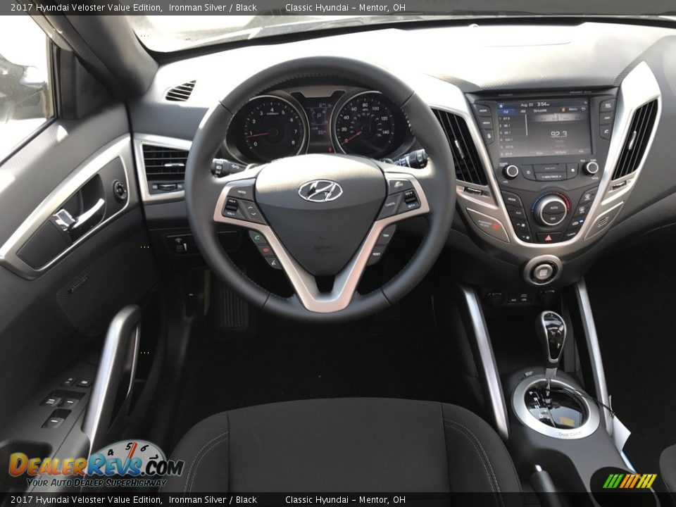 2017 Hyundai Veloster Value Edition Ironman Silver / Black Photo #3