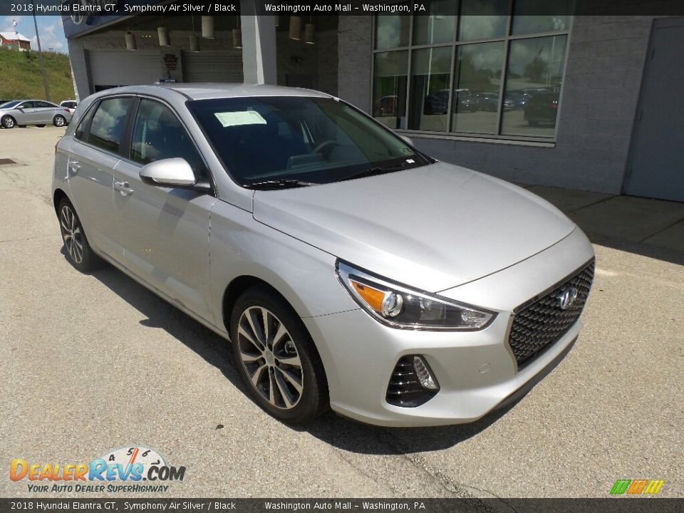 2018 Hyundai Elantra GT Symphony Air Silver / Black Photo #1