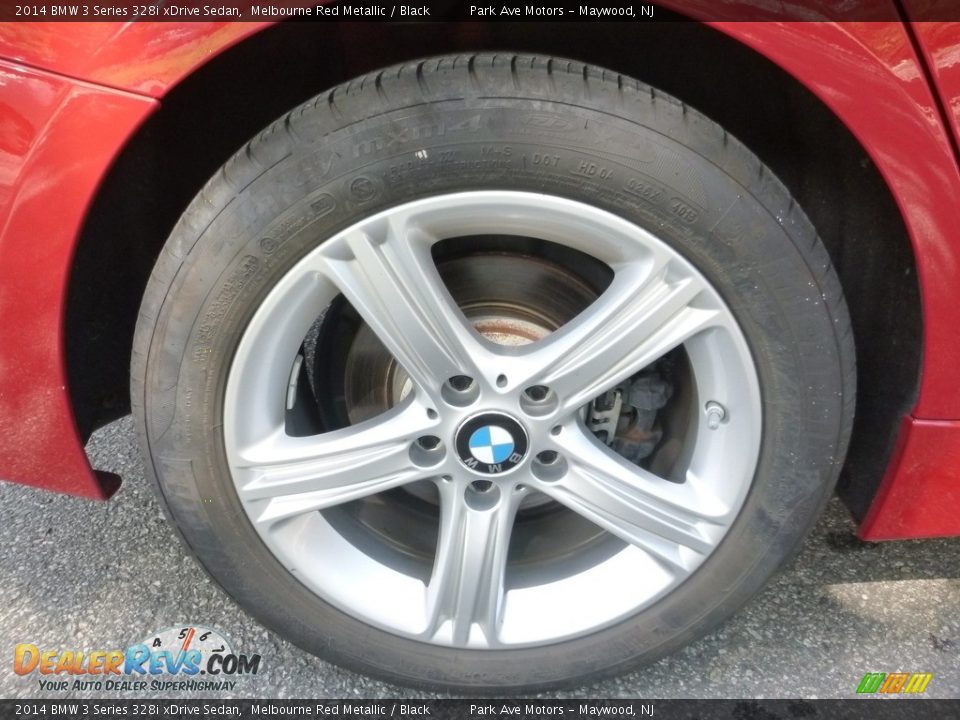 2014 BMW 3 Series 328i xDrive Sedan Melbourne Red Metallic / Black Photo #35