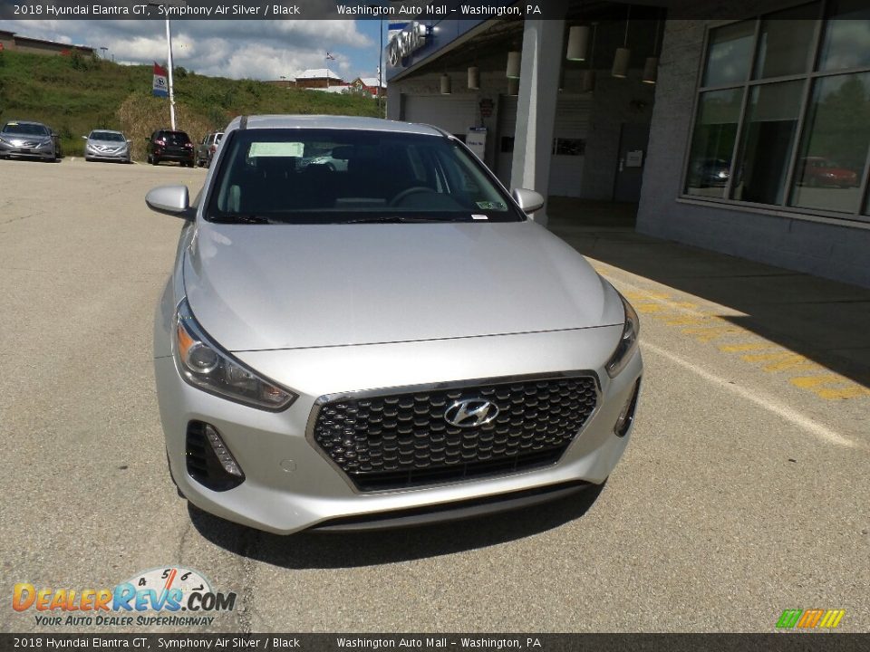 2018 Hyundai Elantra GT Symphony Air Silver / Black Photo #4