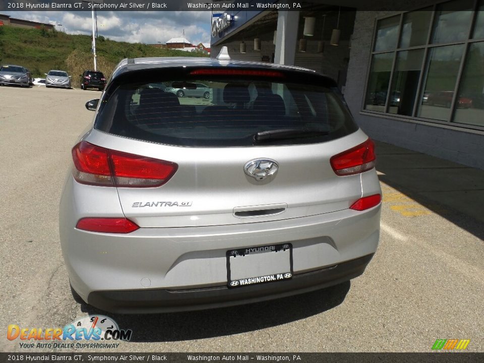 2018 Hyundai Elantra GT Symphony Air Silver / Black Photo #7