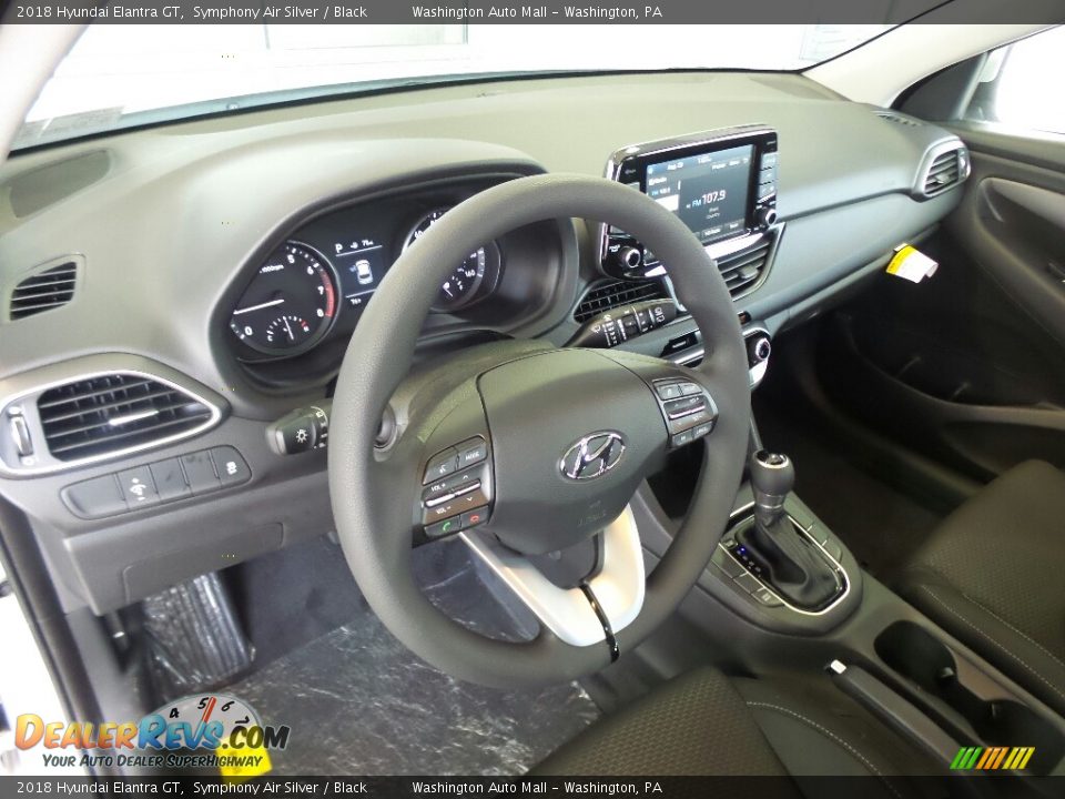 2018 Hyundai Elantra GT Symphony Air Silver / Black Photo #9