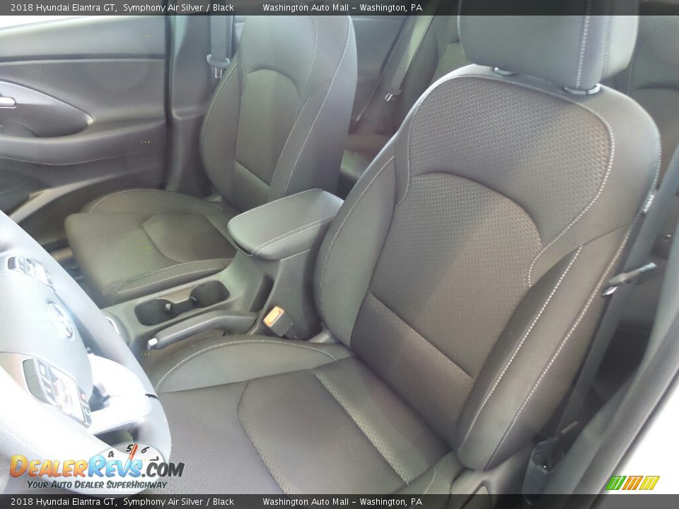 2018 Hyundai Elantra GT Symphony Air Silver / Black Photo #10