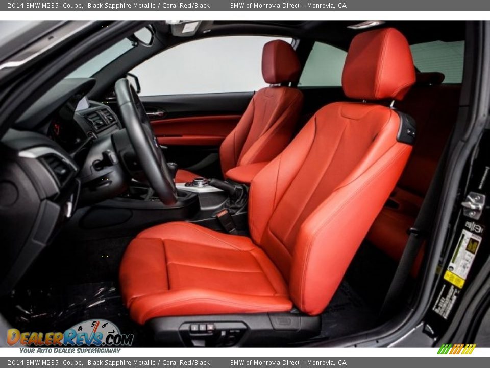 Front Seat of 2014 BMW M235i Coupe Photo #16