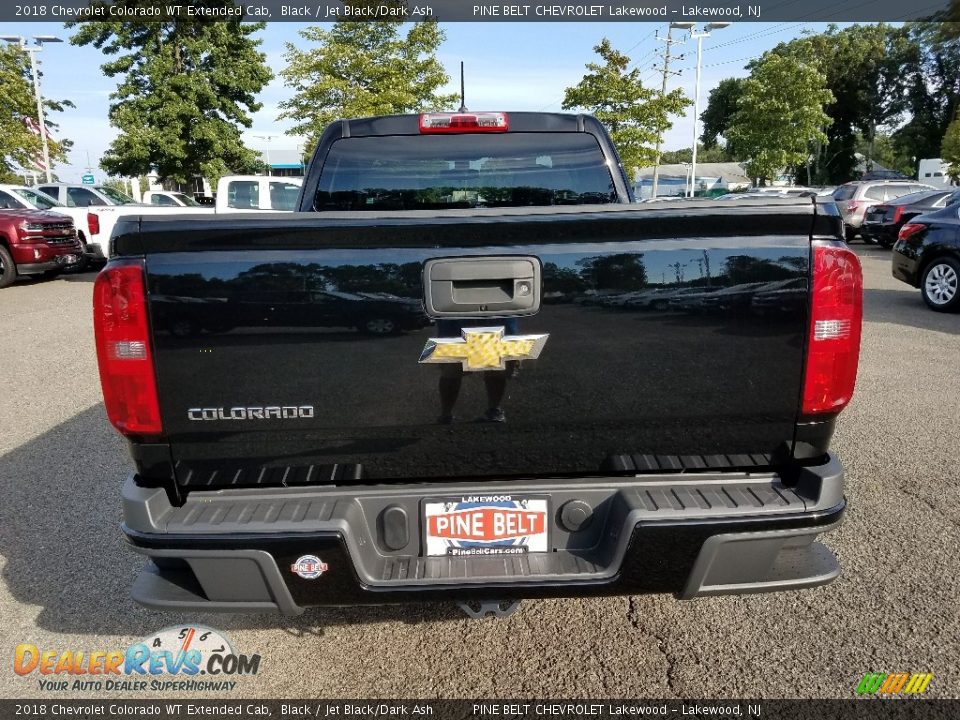 2018 Chevrolet Colorado WT Extended Cab Black / Jet Black/Dark Ash Photo #5