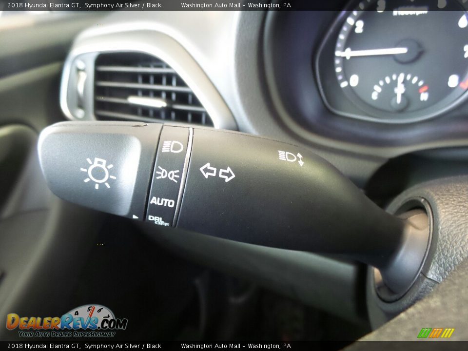 2018 Hyundai Elantra GT Symphony Air Silver / Black Photo #22