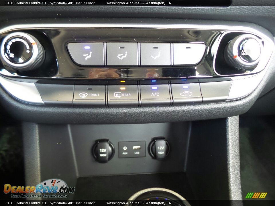 2018 Hyundai Elantra GT Symphony Air Silver / Black Photo #27
