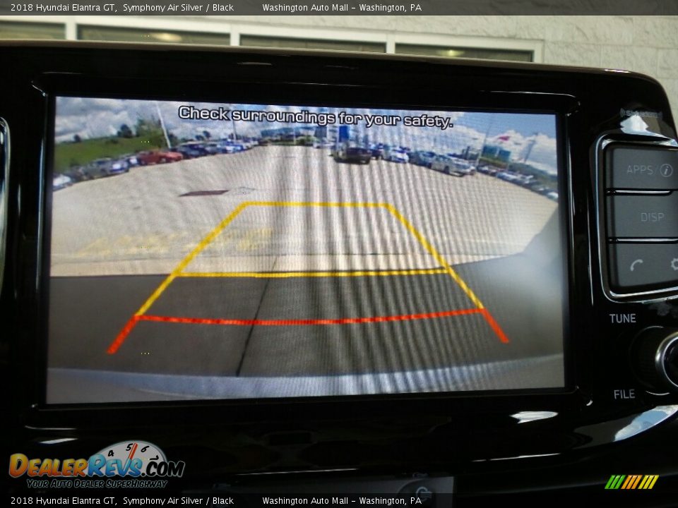 2018 Hyundai Elantra GT Symphony Air Silver / Black Photo #29