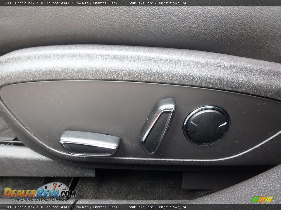 2013 Lincoln MKZ 2.0L EcoBoost AWD Ruby Red / Charcoal Black Photo #14