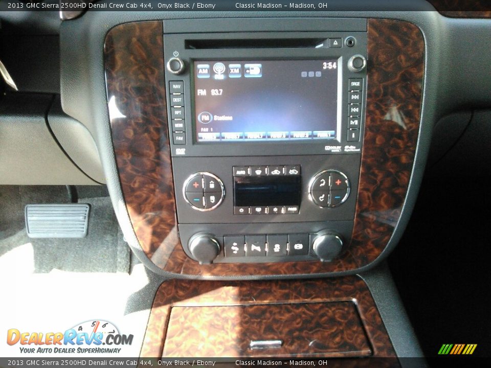 2013 GMC Sierra 2500HD Denali Crew Cab 4x4 Onyx Black / Ebony Photo #11