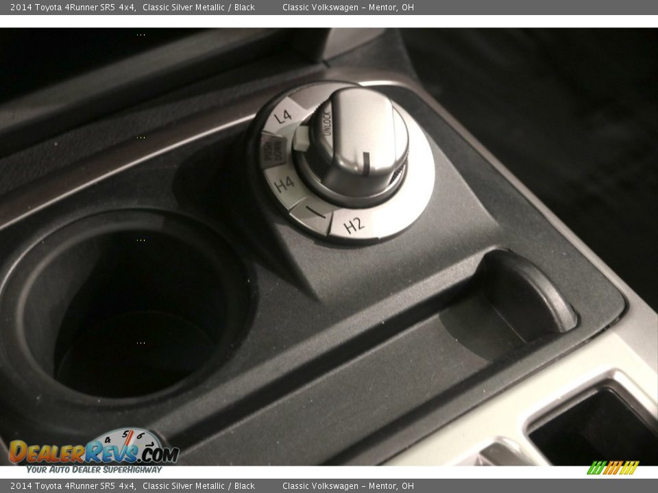 2014 Toyota 4Runner SR5 4x4 Classic Silver Metallic / Black Photo #11