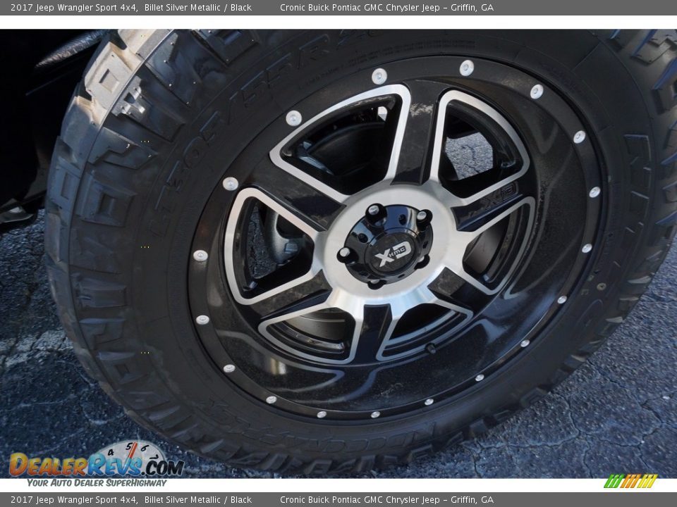 2017 Jeep Wrangler Sport 4x4 Billet Silver Metallic / Black Photo #19