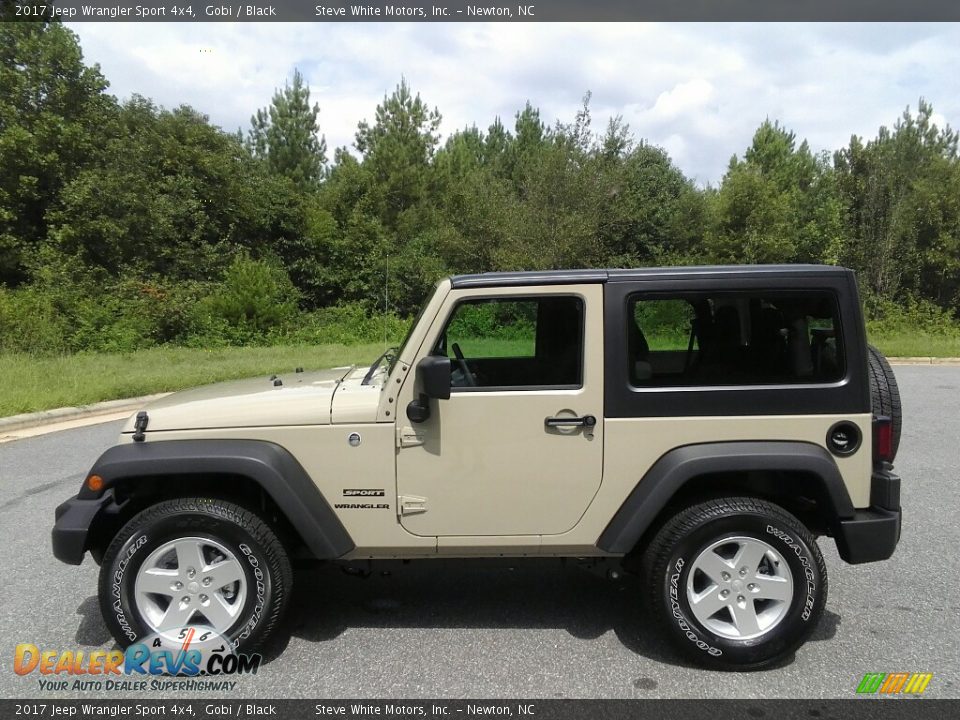 2017 Jeep Wrangler Sport 4x4 Gobi / Black Photo #1