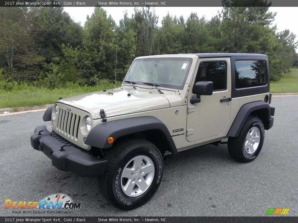 2017 Jeep Wrangler Sport 4x4 Gobi / Black Photo #2