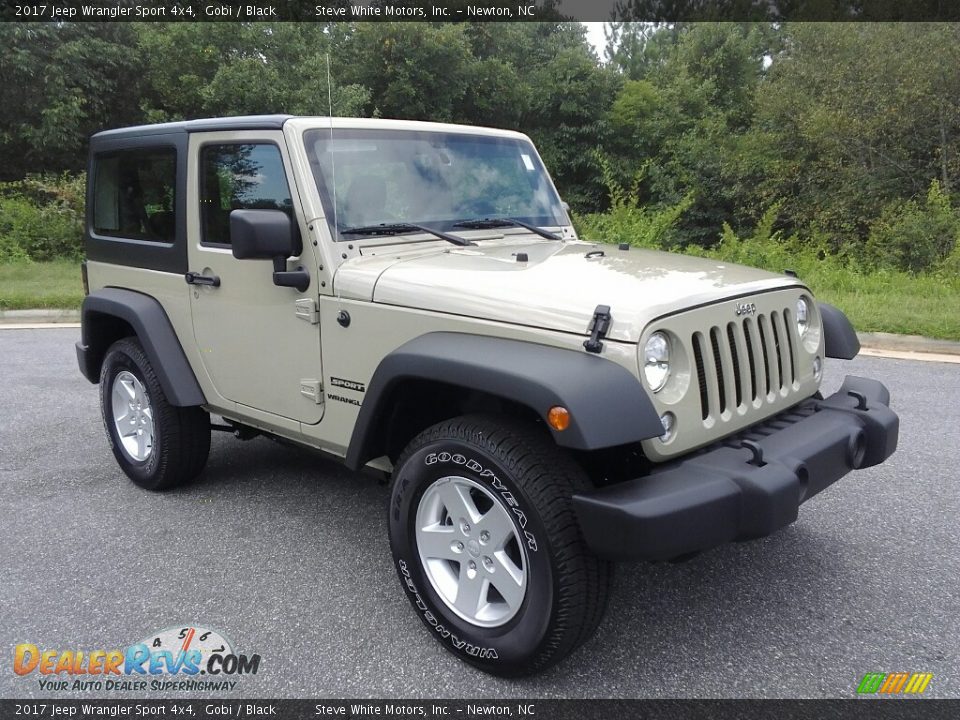 2017 Jeep Wrangler Sport 4x4 Gobi / Black Photo #4