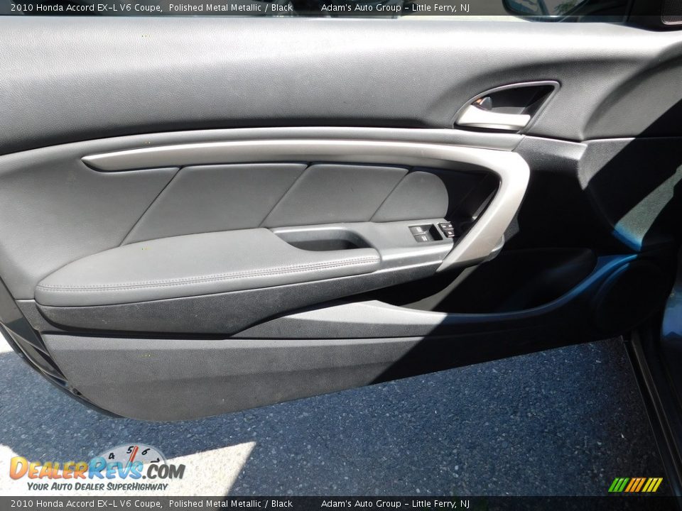2010 Honda Accord EX-L V6 Coupe Polished Metal Metallic / Black Photo #12