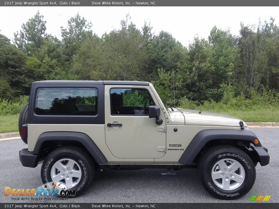 2017 Jeep Wrangler Sport 4x4 Gobi / Black Photo #5
