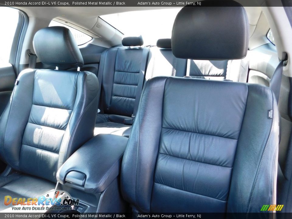 2010 Honda Accord EX-L V6 Coupe Polished Metal Metallic / Black Photo #14