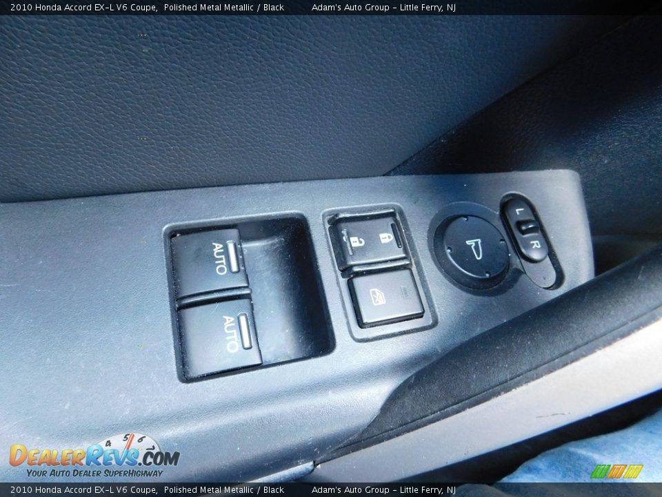 2010 Honda Accord EX-L V6 Coupe Polished Metal Metallic / Black Photo #16
