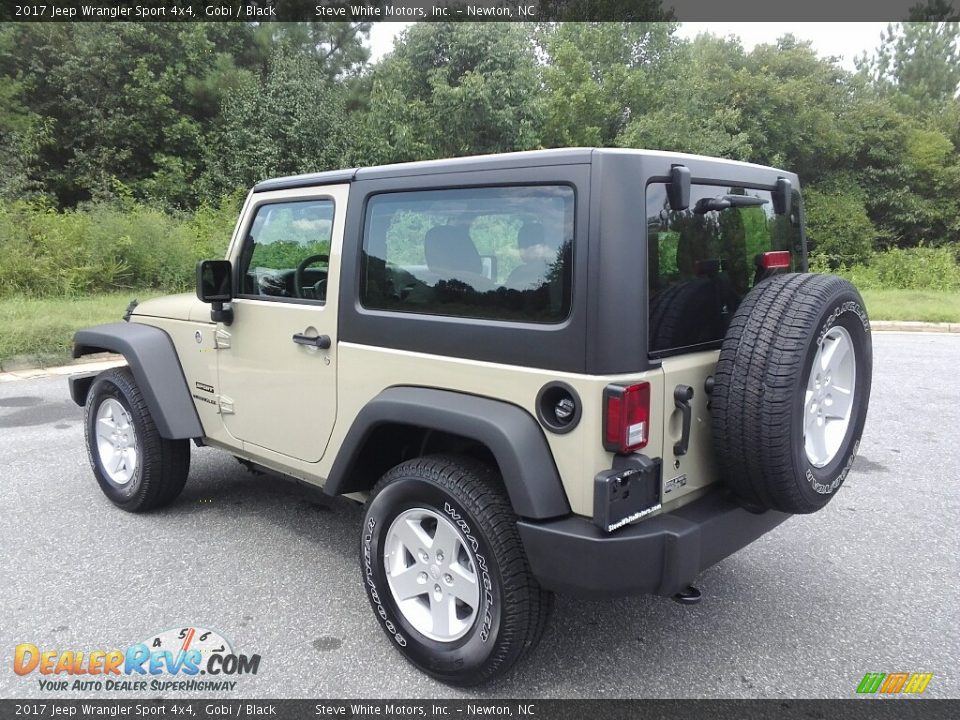 2017 Jeep Wrangler Sport 4x4 Gobi / Black Photo #8