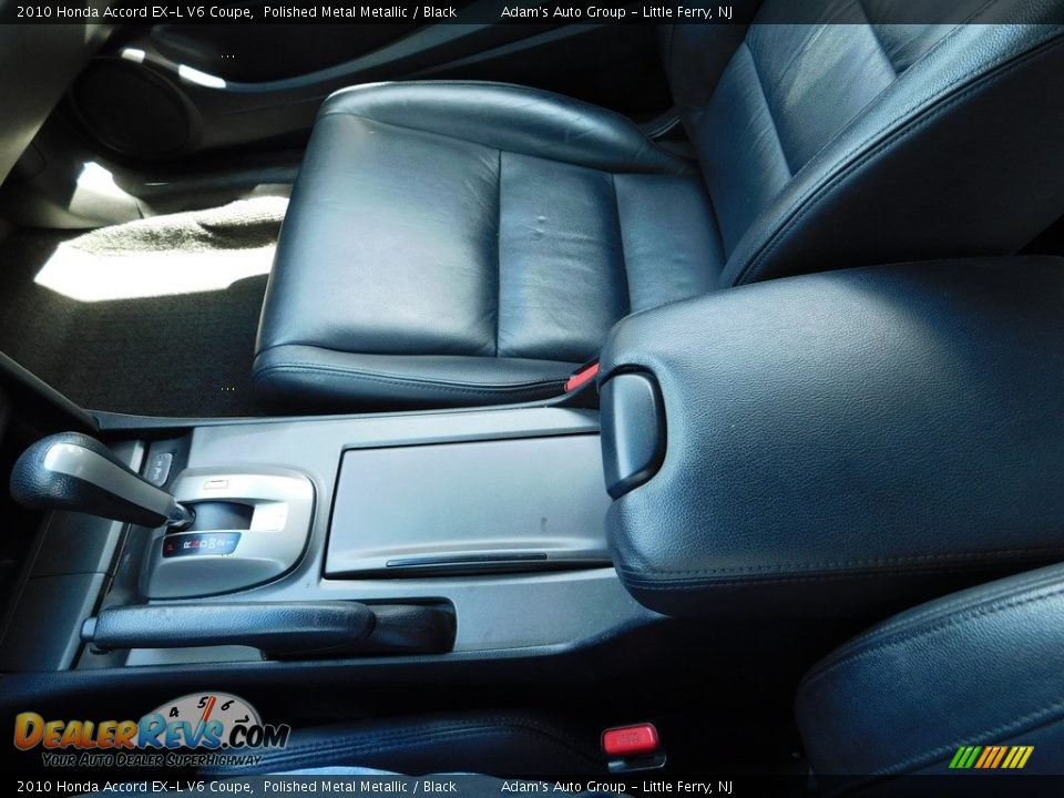 2010 Honda Accord EX-L V6 Coupe Polished Metal Metallic / Black Photo #24