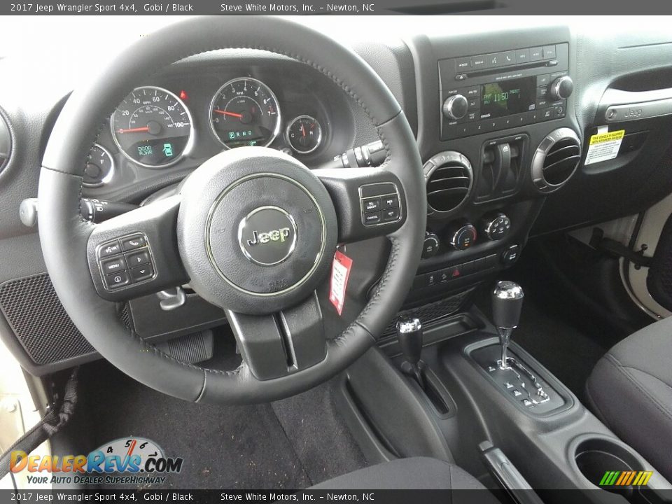 2017 Jeep Wrangler Sport 4x4 Gobi / Black Photo #16