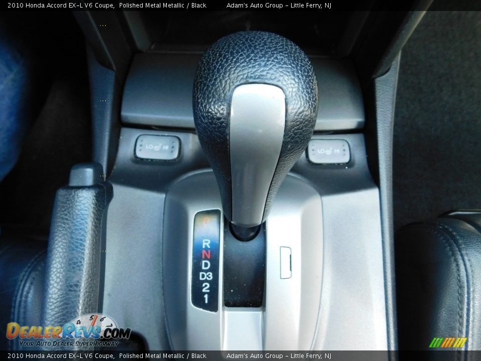 2010 Honda Accord EX-L V6 Coupe Polished Metal Metallic / Black Photo #26