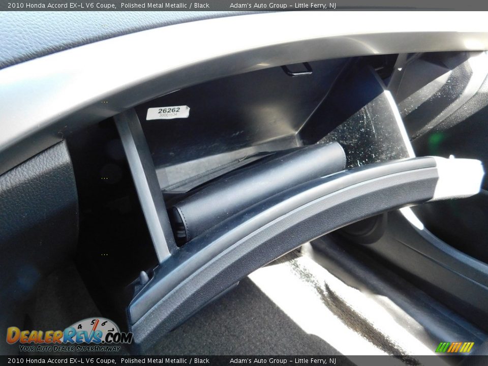 2010 Honda Accord EX-L V6 Coupe Polished Metal Metallic / Black Photo #30