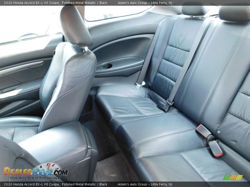 2010 Honda Accord EX-L V6 Coupe Polished Metal Metallic / Black Photo #33