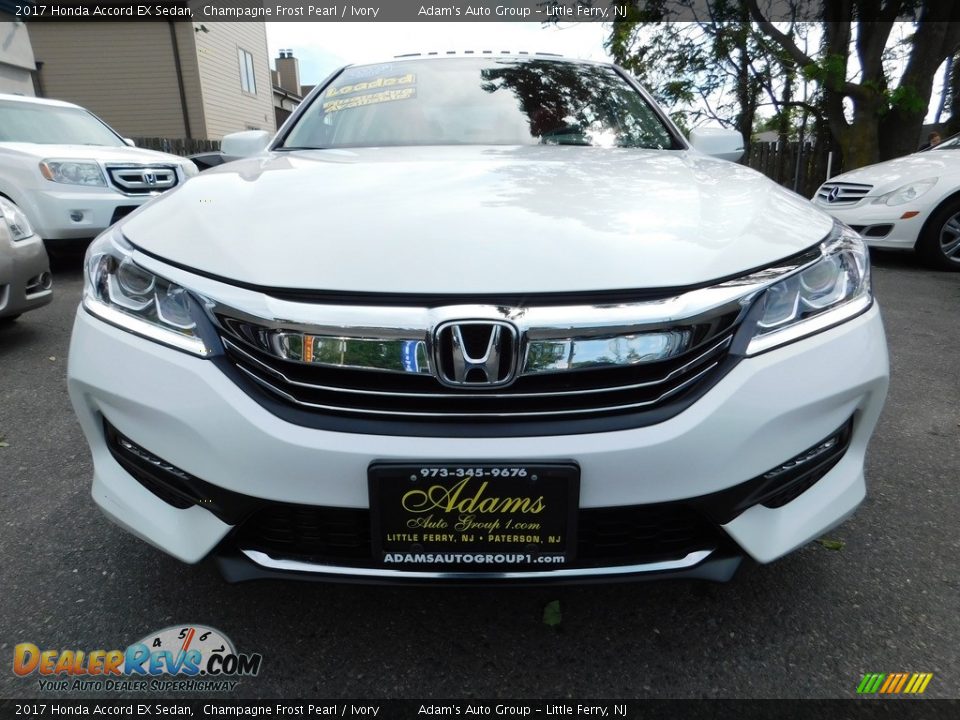 2017 Honda Accord EX Sedan Champagne Frost Pearl / Ivory Photo #2