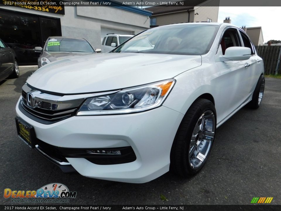 2017 Honda Accord EX Sedan Champagne Frost Pearl / Ivory Photo #3