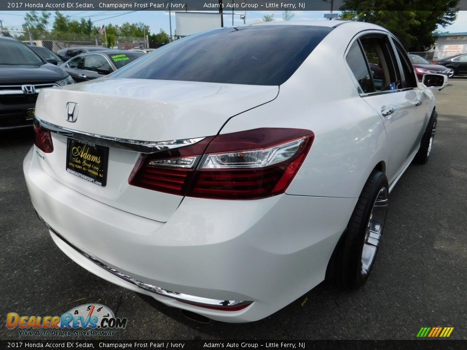 2017 Honda Accord EX Sedan Champagne Frost Pearl / Ivory Photo #7