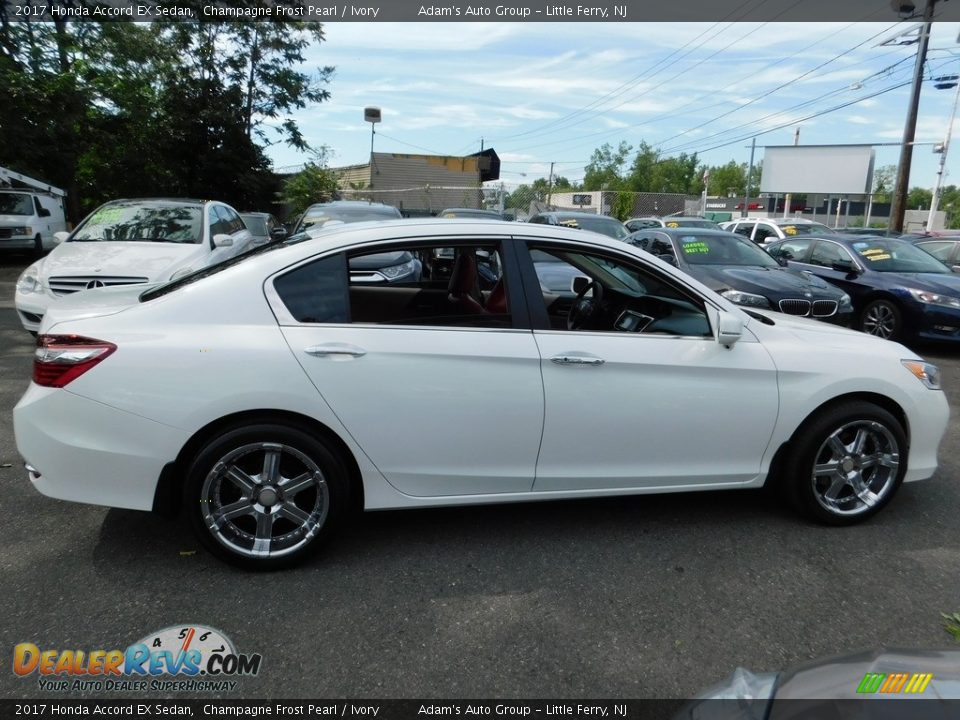 2017 Honda Accord EX Sedan Champagne Frost Pearl / Ivory Photo #8