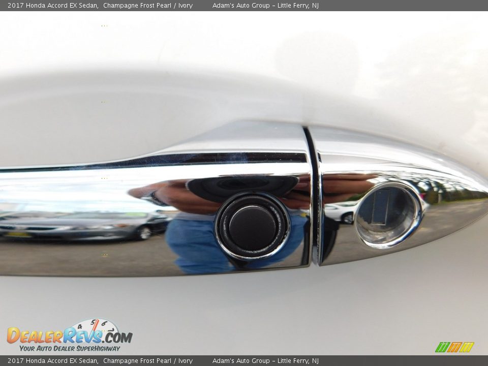 2017 Honda Accord EX Sedan Champagne Frost Pearl / Ivory Photo #9