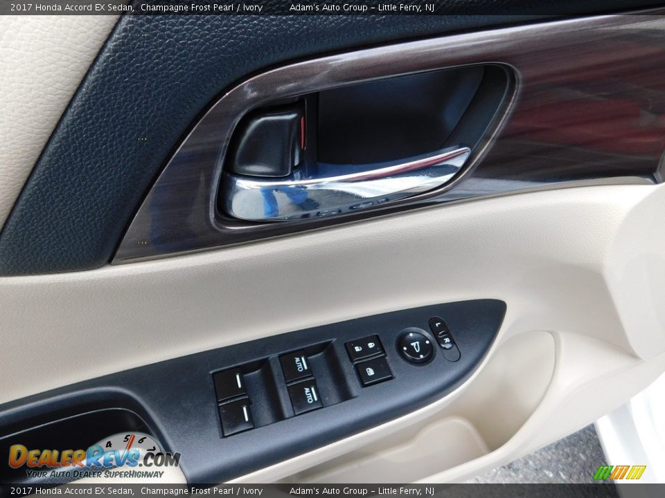 2017 Honda Accord EX Sedan Champagne Frost Pearl / Ivory Photo #10