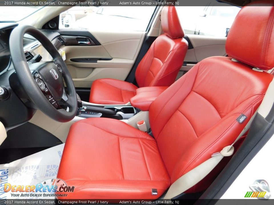 2017 Honda Accord EX Sedan Champagne Frost Pearl / Ivory Photo #14
