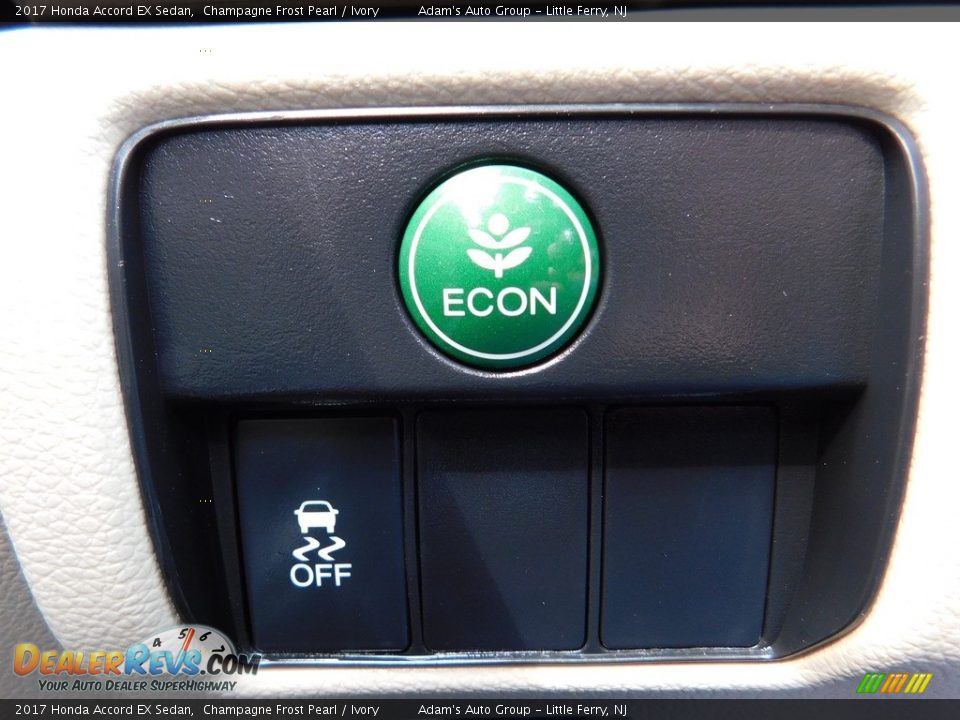 2017 Honda Accord EX Sedan Champagne Frost Pearl / Ivory Photo #17