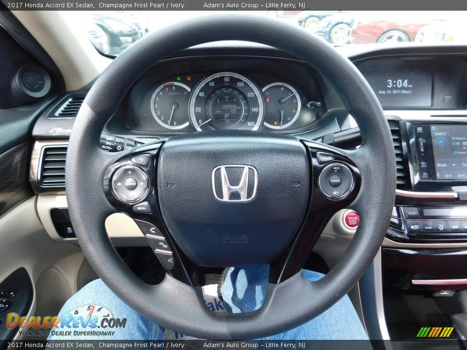 2017 Honda Accord EX Sedan Champagne Frost Pearl / Ivory Photo #18