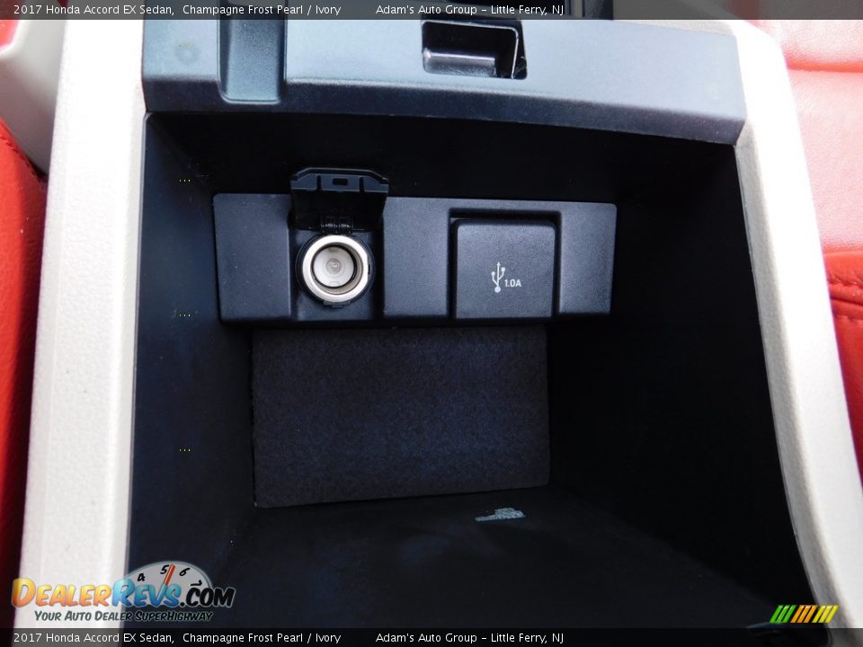 2017 Honda Accord EX Sedan Champagne Frost Pearl / Ivory Photo #26