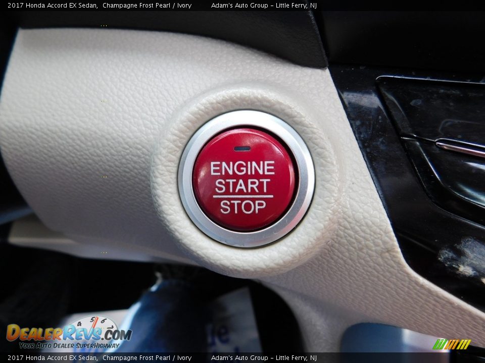 2017 Honda Accord EX Sedan Champagne Frost Pearl / Ivory Photo #30