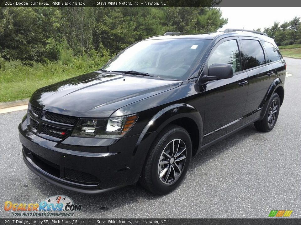 2017 Dodge Journey SE Pitch Black / Black Photo #2